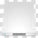 Micro Icon Set, Hard Drive, white and black metal frame transparent background PNG clipart