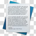 Micro Icon Set, Text, white and blue plastic frame transparent background PNG clipart