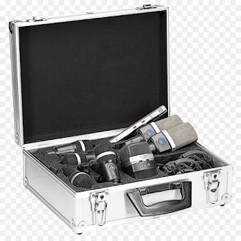 Microphone, Akg Drum Set Session 1, Akg, Suitcase, Tool PNG