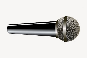 Microphone clipart, entertainment illustration vector. | Free Vector - rawpixel