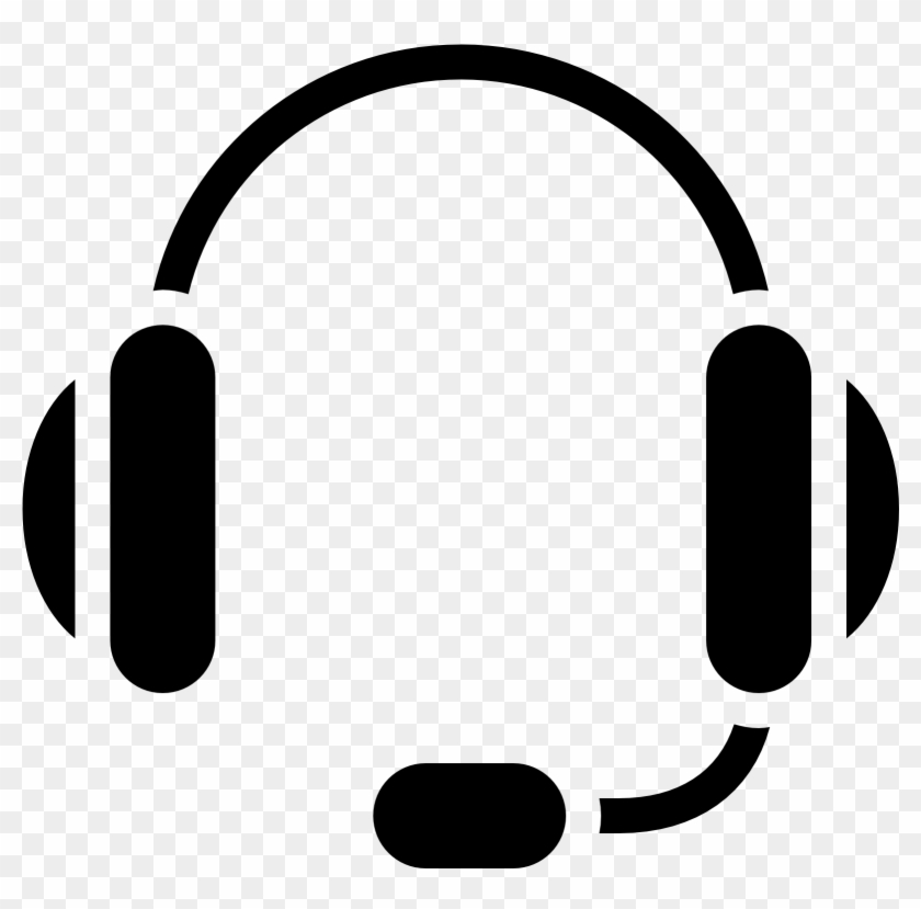 Microphone Headphones Headset Computer Icons - Call Center Headset Icon