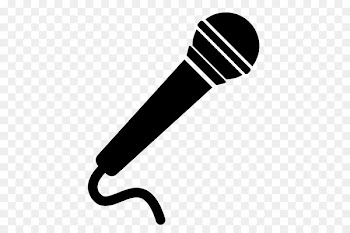 Microphone Musical note Silhouette - cartoon microphone 