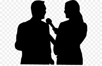 Microphone Public Relations Human behavior Silhouette -  