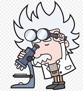 Microscope Clip art - Cartoon scientist 