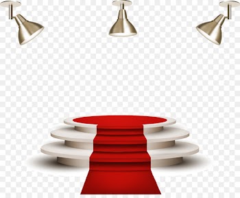 Microsoft PowerPoint Award Presentation Ceremony Medal - Vector Stage 
