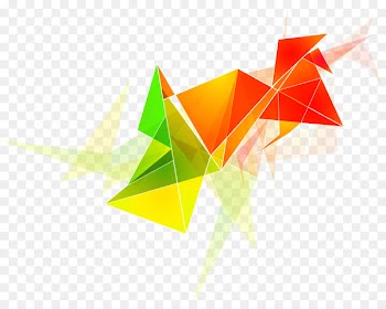 Microsoft PowerPoint Template Office Online - Colorful geometry 