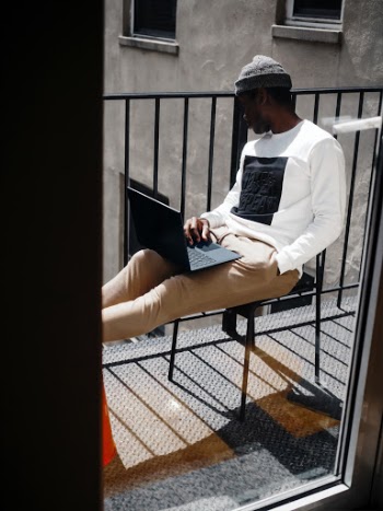 Microsoft Surface Laptop 3 in cobalt 

shot by: Charles Etoroma 