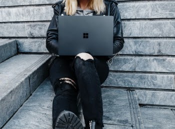 Microsoft Surface Laptop 3 in Platinum 

shot by: charles etoroma 