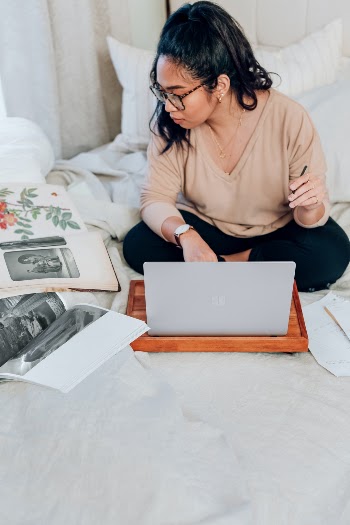Microsoft Surface Laptop 3 in Platinum 

shot by: Christiann Koepke 