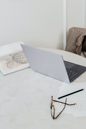 Microsoft surface laptop 3 in platinum 

shot by: Christiann Koepke 