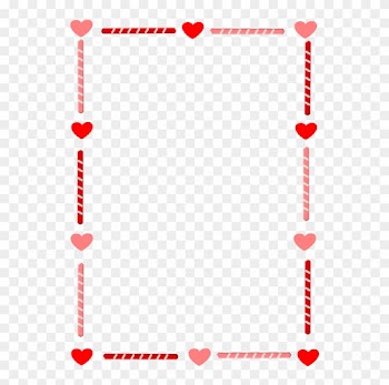Microsoft Word Hearts - Heart Border Clip Art