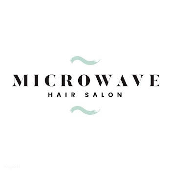 Microwave hair salon logo vector | Free stock vector - 466372