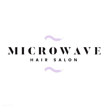 Microwave hair salon logo vector | Free stock vector - 466380