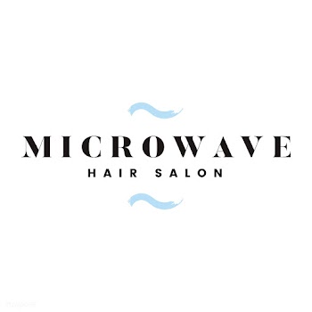 Microwave hair salon logo vector | Free stock vector - 466408