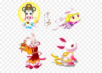 Mid-Autumn Festival Chang'e Moon rabbit - Mid Autumn Moon rabbit 