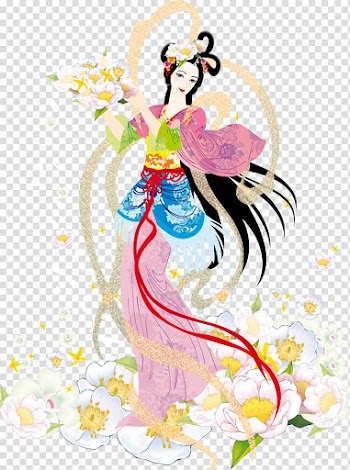 Mid-Autumn Festival Chang\'e, Noise transparent background PNG clipart