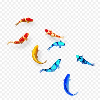 Mid-Autumn Festival Goldfish Koi - koifish stamp 