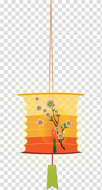 Mid-autumn festival lanterns transparent background PNG clipart
