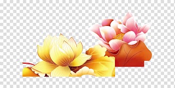 Mid-Autumn Festival, Lotus to celebrate the Mid-Autumn Festival transparent background PNG clipart