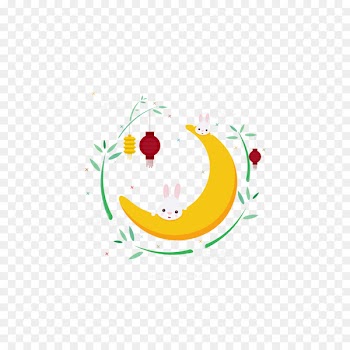 Mid-Autumn Festival Moon rabbit Illustration - Mid Autumn Moon rabbit 