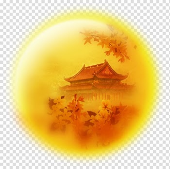 Mid-autumn festival moon transparent background PNG clipart