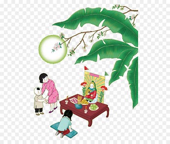 Mid-Autumn Festival Mooncake Chinese New Year Illustration - Rabbit God for 