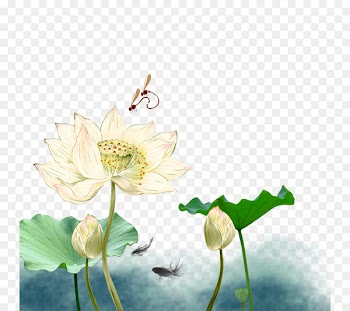 Mid-Autumn Festival Mooncake Nelumbo nucifera National Day of the Peoples Republic of China Poster - lotus 