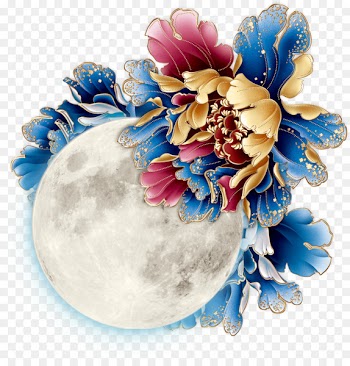 Mid-Autumn Festival Template Blue - moon 