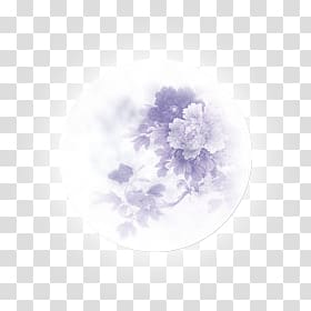 Mid-autumn moon decorative pattern transparent background PNG clipart