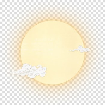 Mid-autumn moon transparent background PNG clipart