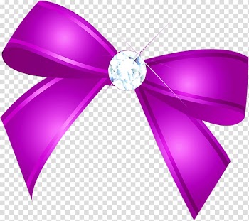 Mid-autumn purple diamond bow transparent background PNG clipart