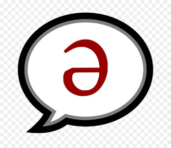 Mid central vowel Pronunciation Phonetics Phoneme - Speech Bubble Logo 