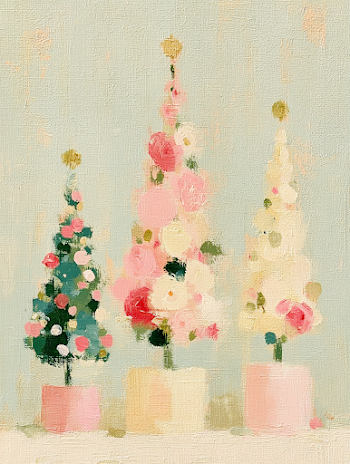 Mid-Century Atomic Christmas Trees