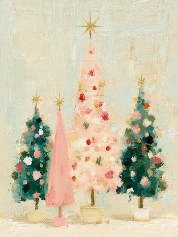 Mid-Century Atomic Christmas Trees