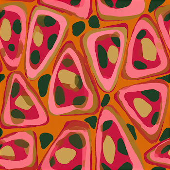 Mid-Century Modern Abstract Pattern