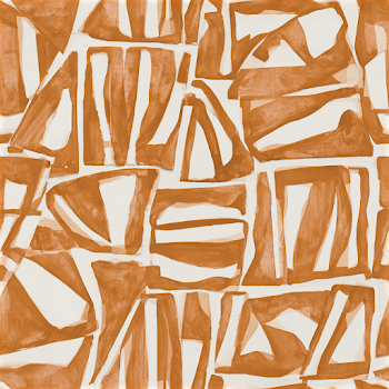 Mid-Century Modern Terracotta Pattern