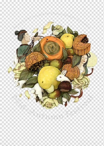 Mid creative transparent background PNG clipart