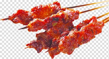 Mid-grilled meat ingredients transparent background PNG clipart