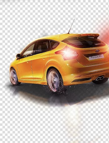 Mid-size car Light Compact car Automotive design, Automotive lighting effects transparent background PNG clipart