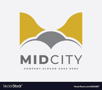 midcity m letter logo