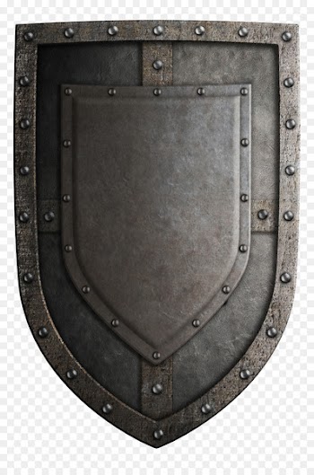 Middle Ages Crusades Shield Sword Weapon - Retro Shield 