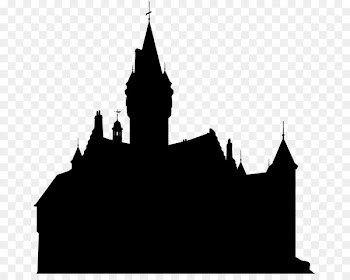 Middle Ages Facade Medieval architecture Silhouette -  