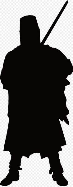 Middle Ages Knight Silhouette Armour Illustration - soldier,Sketch 