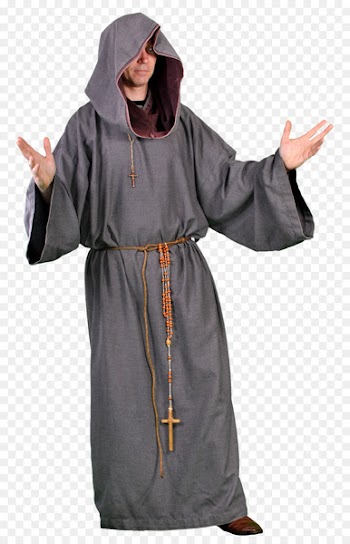 Middle Ages Monk Costume Monastery Art - monk 