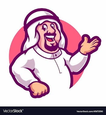 middle east man cartoon character