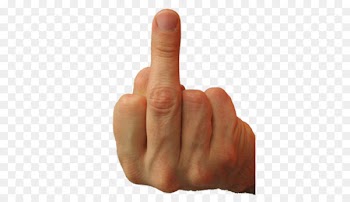 Middle finger Flip the Bird The finger Sticker Ring finger - others 