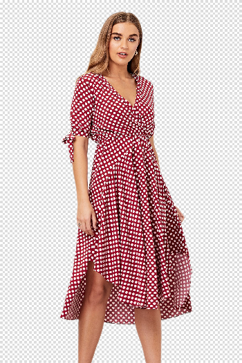 Midi Dress Download Transparent PNG Image