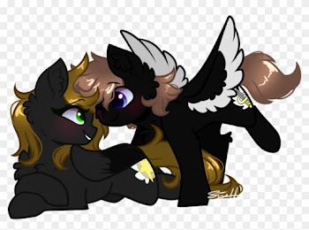 Midnight Angel And Guardian Angel By Cloud Drawings - Cartoon