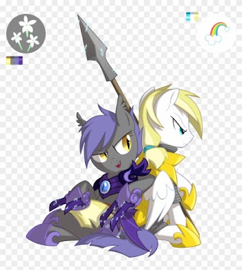 Midnight Blossom, Cloud Skipper By Equestria-prevails - Mlp Midnight Blossom And Cloud Skipper