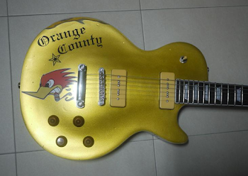 Mike Gee Kustoms (USA) Les Paul Goldtop Replica - Mike Ness ...